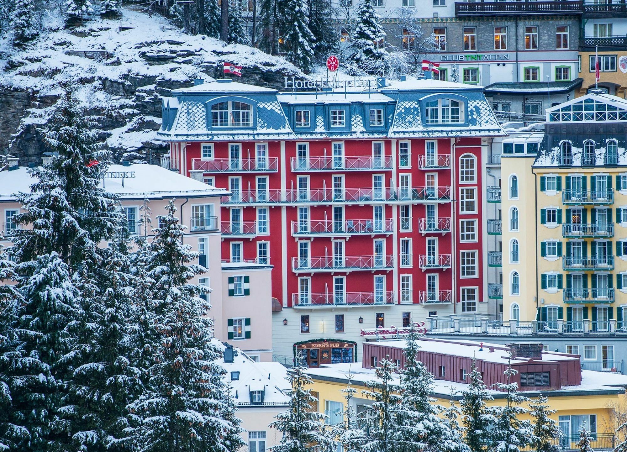 Hotel Eden Rock Bad Gastein Exterior foto
