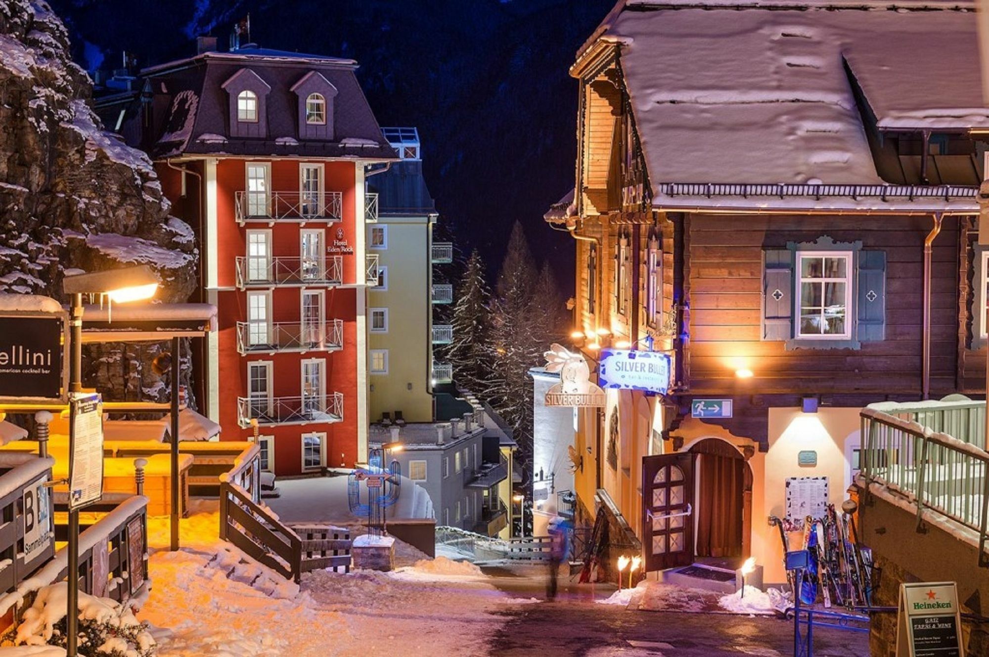 Hotel Eden Rock Bad Gastein Exterior foto